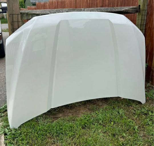 F150 hood Good condition hood painted Oxford white. Will fit years 2015-2020.