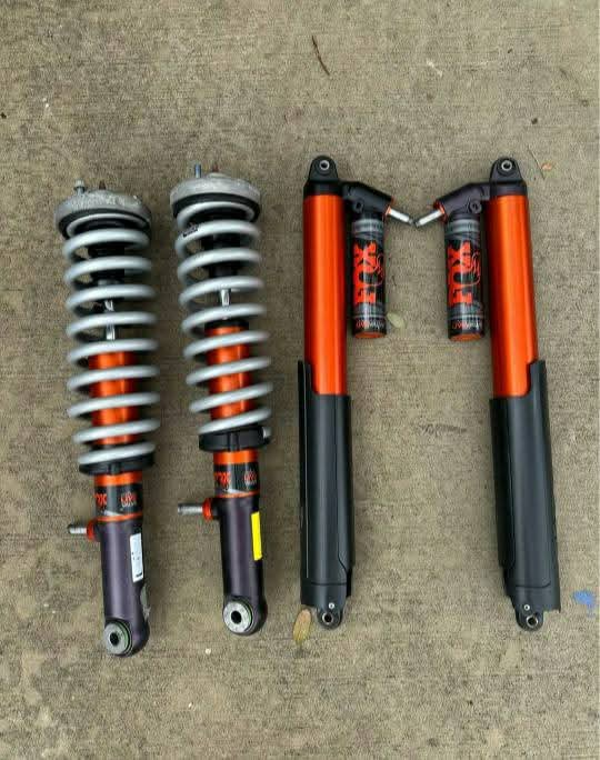 2021-2025 Ford Raptor Fox Live Valve Shocks with Eibach Pro Lift Kit